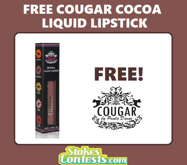 Image FREE Cougar Cocoa Liquid Lipstick