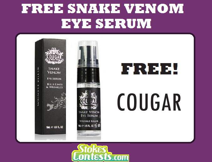 Image FREE Snake Venom Eye Serum Worth £18.99!