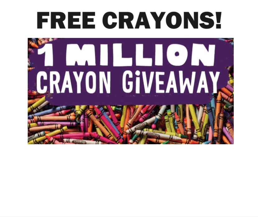 Image FREE BOX of 32 Crayons from Crayola