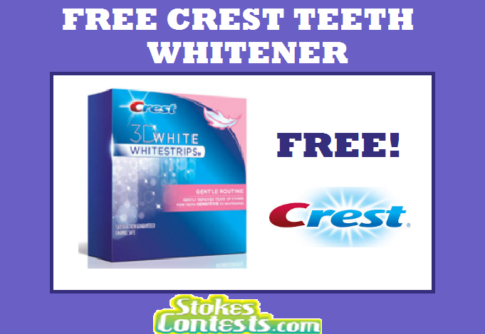 Image FREE Crest Teeth Whitener