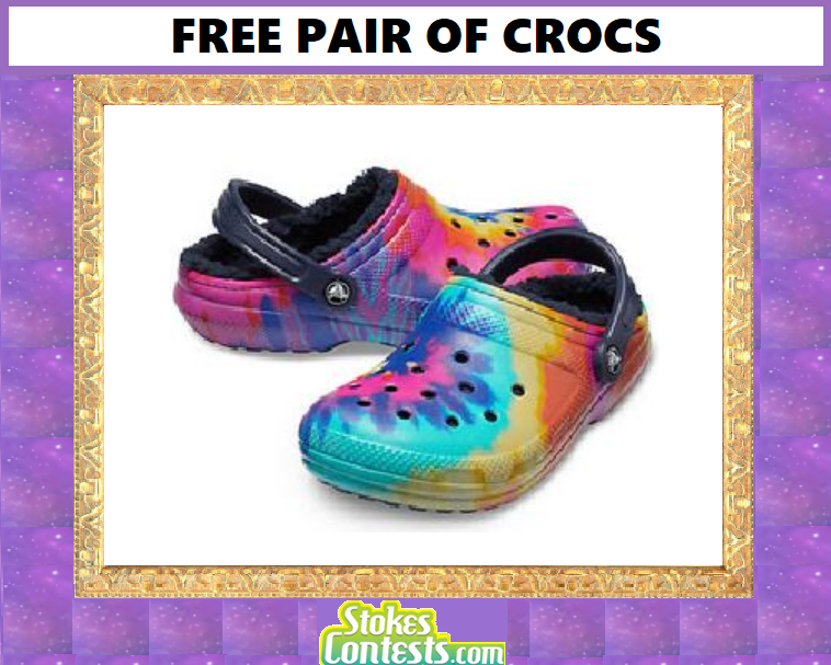 Image FREE Pair of Crocs!