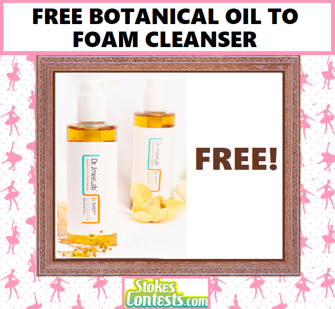 Image FREE DR.JMEELAB Botanical Oil To Foam Cleanser