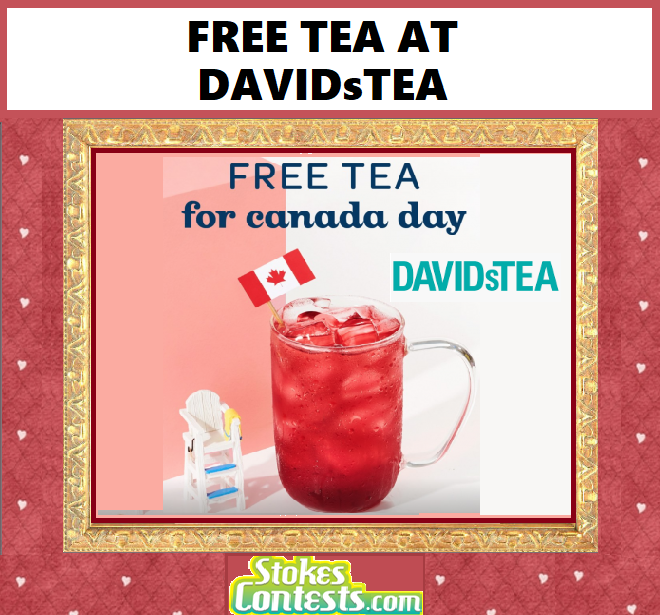 Image FREE Tea at DAVIDsTEA TODAY!