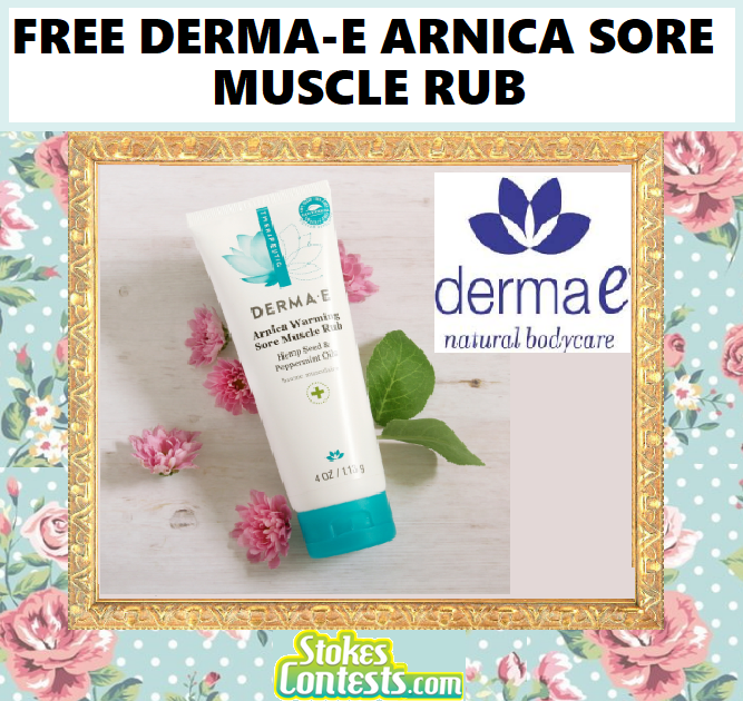 Image FREE Derma-E Arnica Sore Muscle Rub