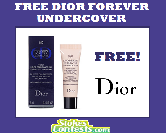 Image FREE Dior Forever Undercover