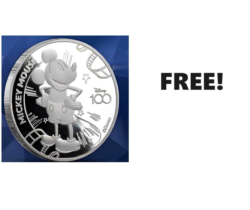 Image FREE Limited Edition Disney Mickey Mouse Coin