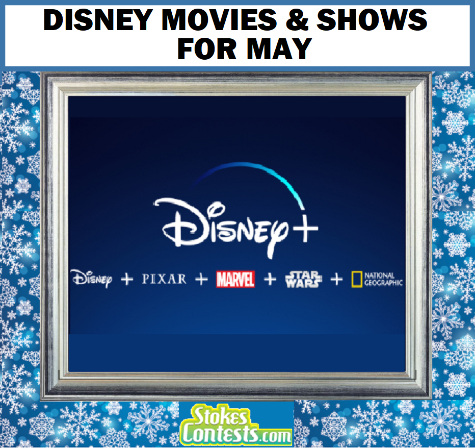 Image Disney Plus Movies & Shows for MAY!