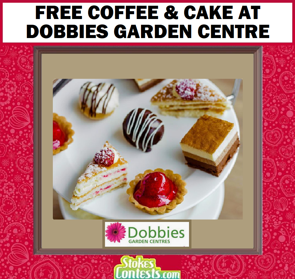 Image FREE Coffee & Cake at Dobbies Garden Centre