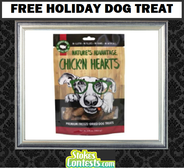 Image FREE Holiday Dog Treat