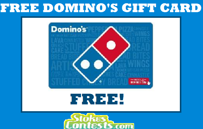 Image FREE Domino's Pizza $100, $50 Gift Card & MORE!