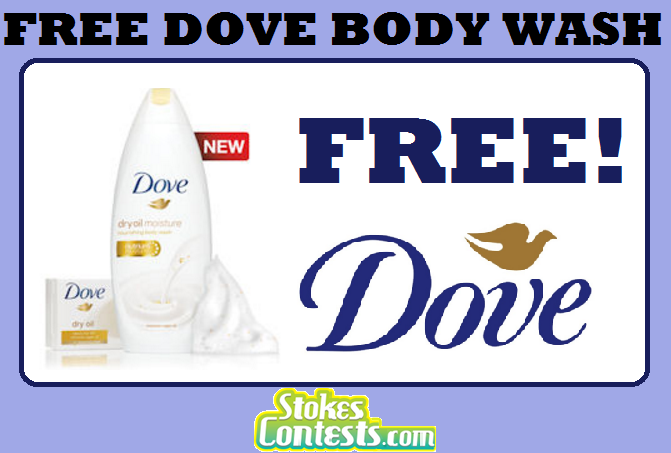 Image FREE Dove Body Wash.