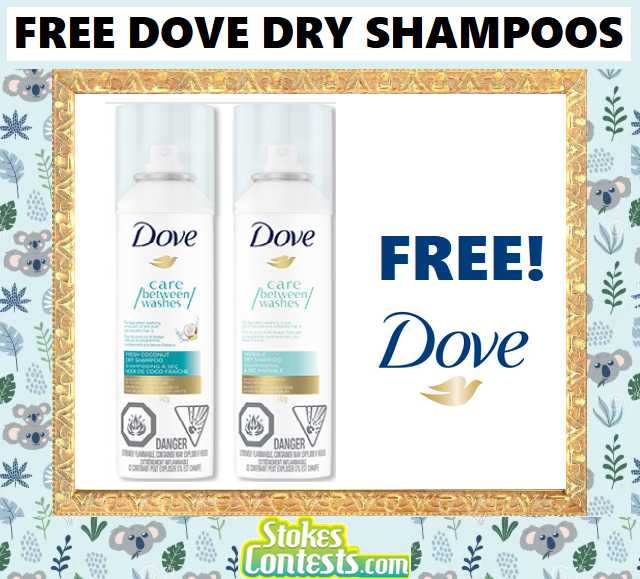 Image FREE Dove Dry Shampoos
