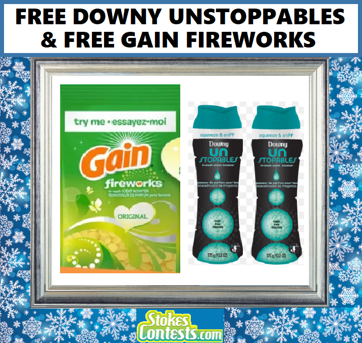 Image FREE Downy Unstoppables & FREE Gain Fireworks 