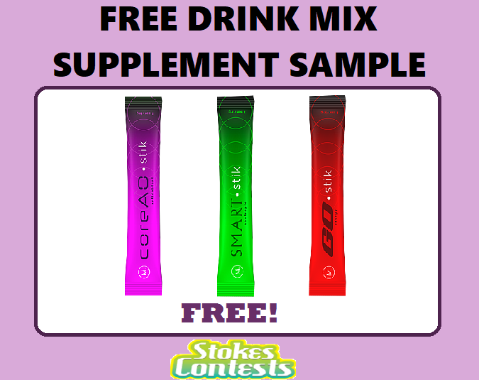 Image FREE Drink Mix Supplement Sample