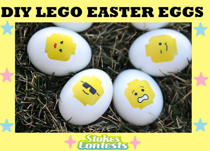 Image FREE DIY LEGO Easter Eggs