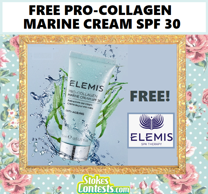 Image FREE Elemis Pro-Collagen Marine Cream SPF 30