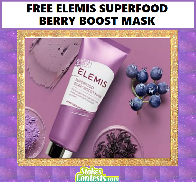 Image FREE Elemis Superfood Berry Boost Mask