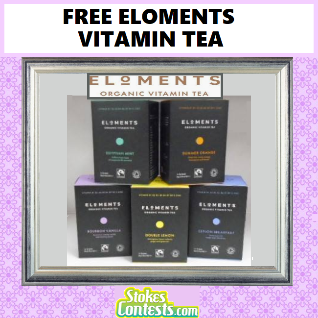 Image FREE Eloments ORGANIC Vitamin Tea