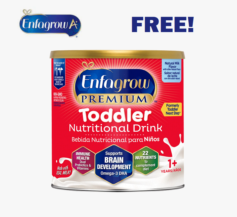 Image FREE Enfagrow Toddler Formula