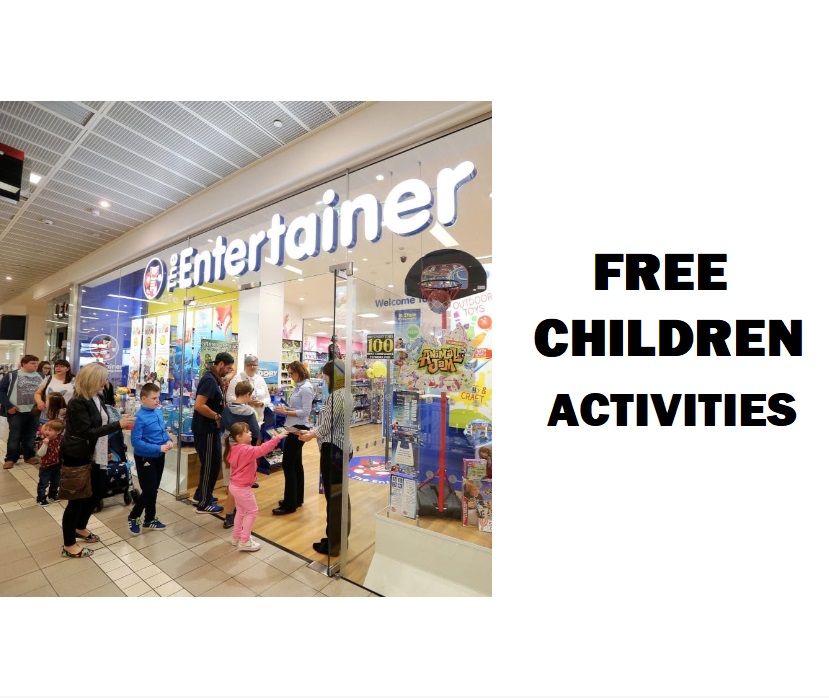 Image FREE Children’s Activities & Events at The Entertainer 