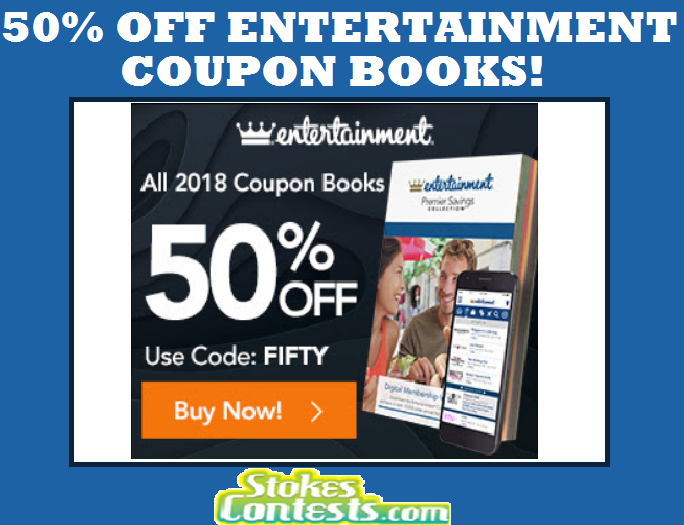 Image 50% OFF Entertainment Coupon Books (Canada) Plus FREE SHIPPING!