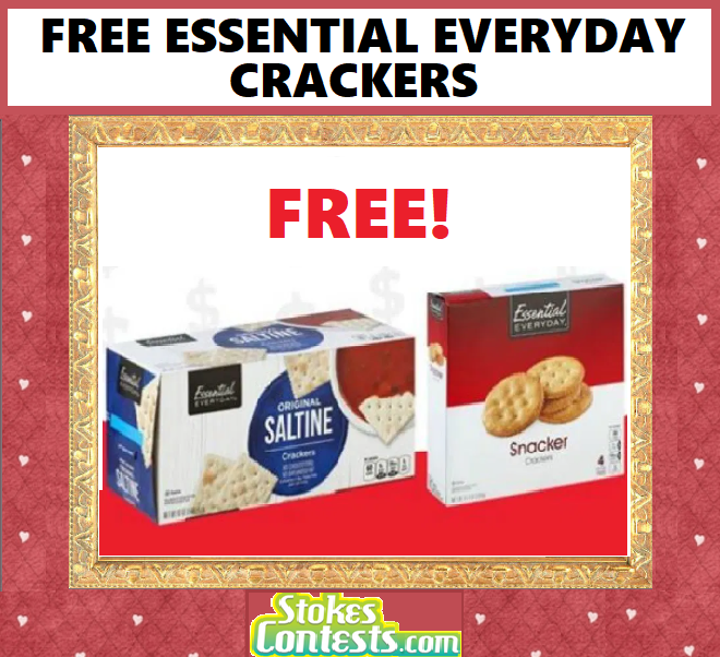 Image FREE Essential Everyday Crackers TODAY!