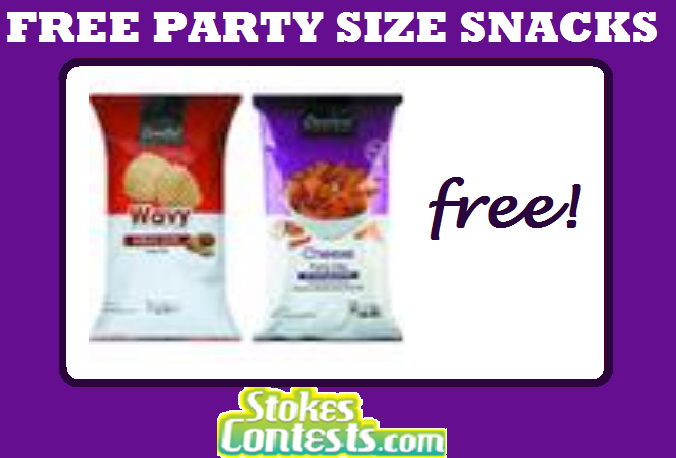 Image FREE Essential Everyday Party Size Snacks! TODAY ONLY!
