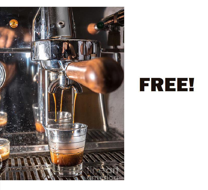 Image FREE Espresso Machine!