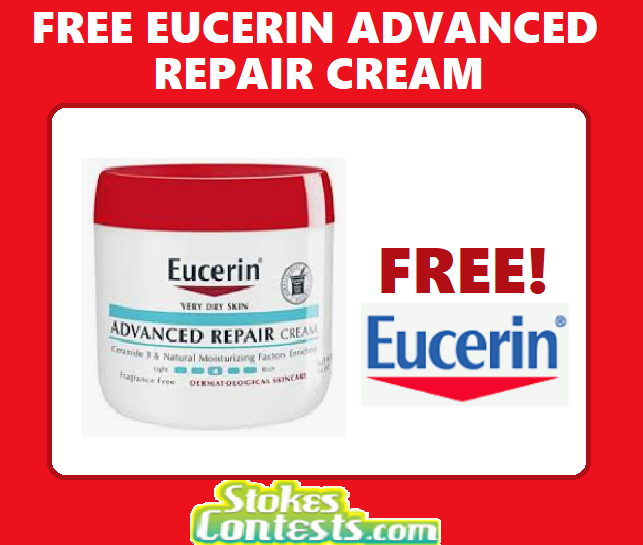 Image FREE Jar of Eucerin Advanced Repair Cream