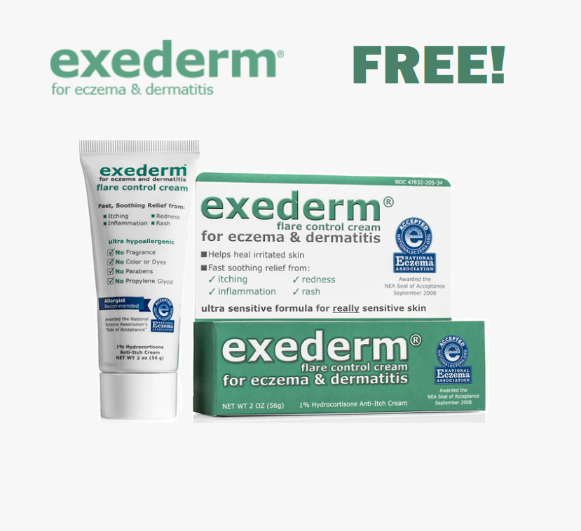 Image FREE Exederm for Eczema & Dermatitis