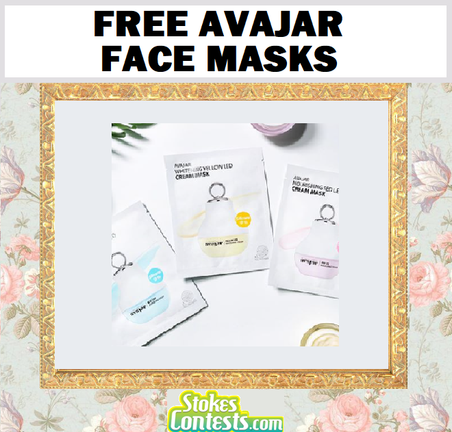 Image FREE Avajar Face Masks