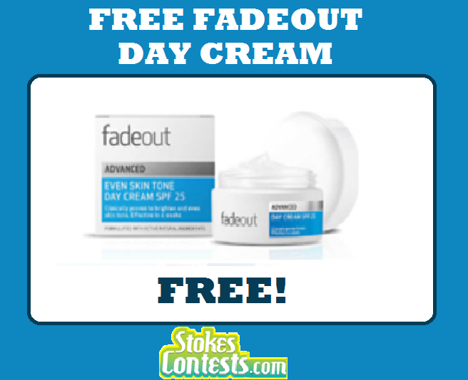 Image FREE Fadeout Day Cream