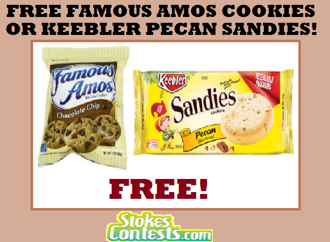 Image FREE Famous Amos Mini Cookies OR FREE Keebler Pecan Sandies