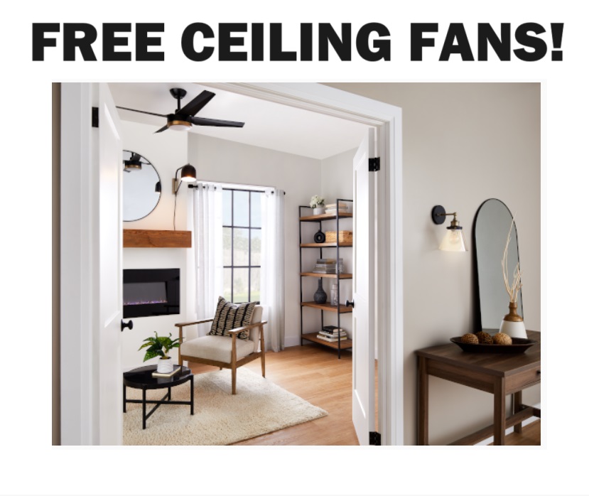 Image FREE NOMA Ceiling Fans! (must apply)