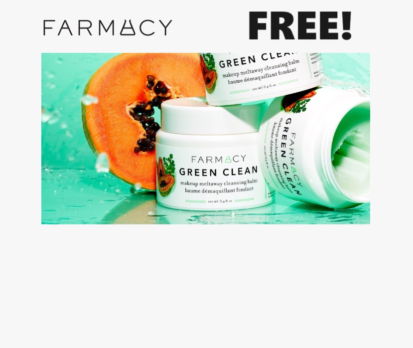 Image FREE Jar of Farmacy Green Clean Makeup Meltaway Cleansing Balm