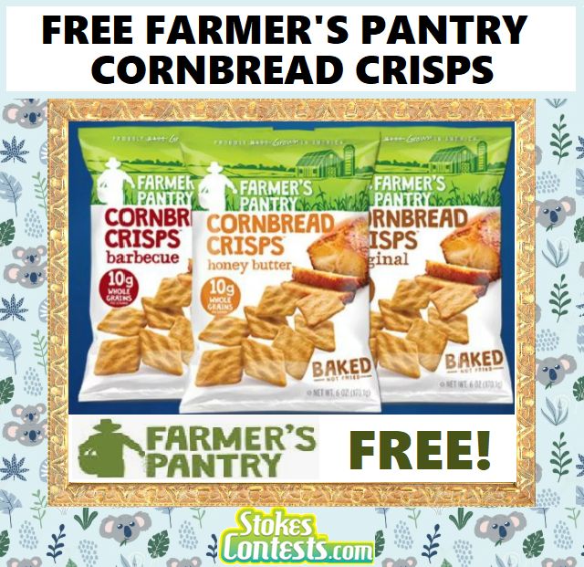 Image FREE Farmer's Pantry Cornbread Crisps