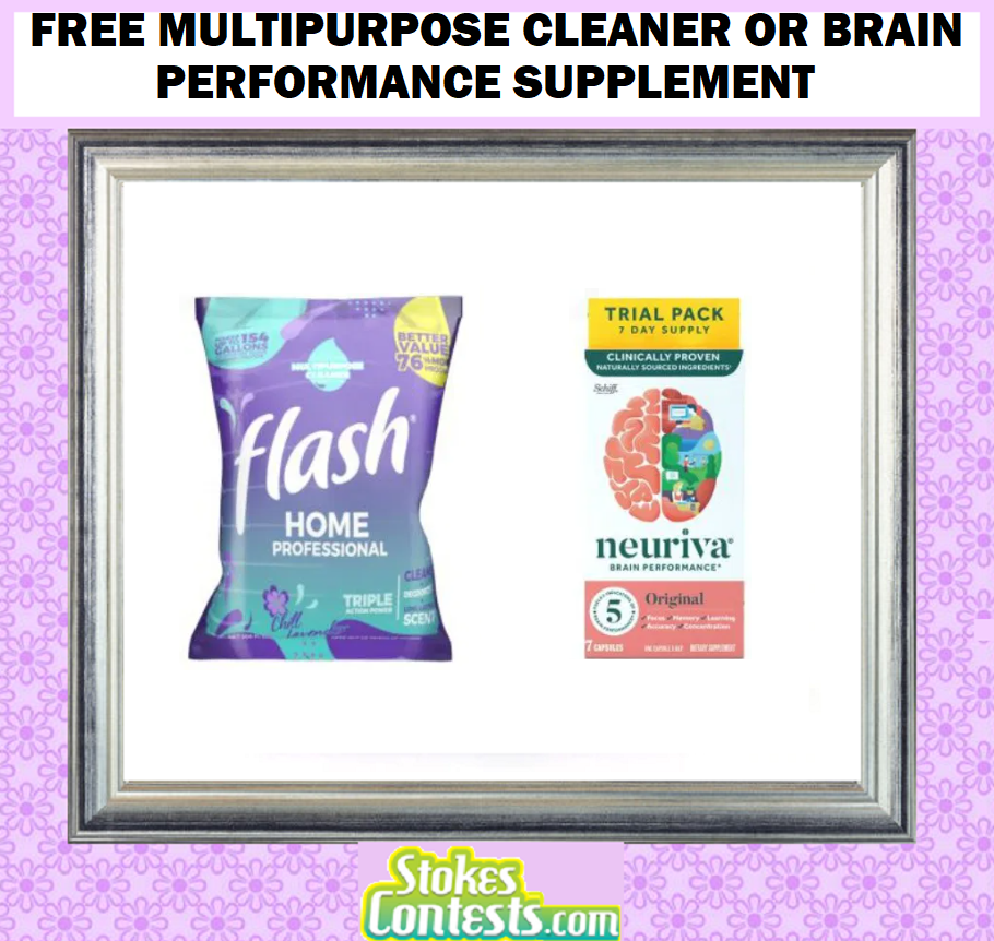Image FREE Multipurpose Cleaner or Brain Performance Supplement