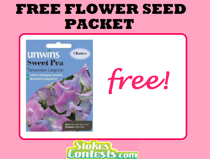 Image FREE Flower Seeds Packet