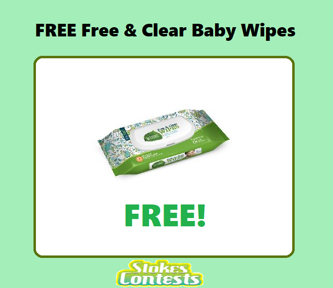 Image FREE Free & Clear Baby Wipes Opportunity