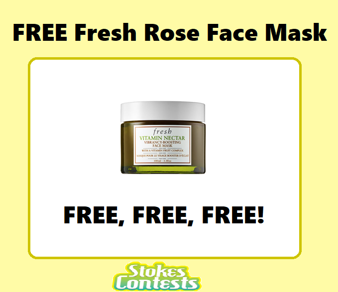 Image FREE Fresh Rose Face Mask