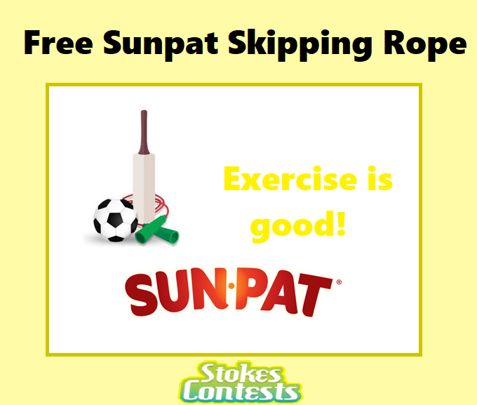 Image Free Sunpat Skipping Rope, FREE Football, & FREE Cricket Set!