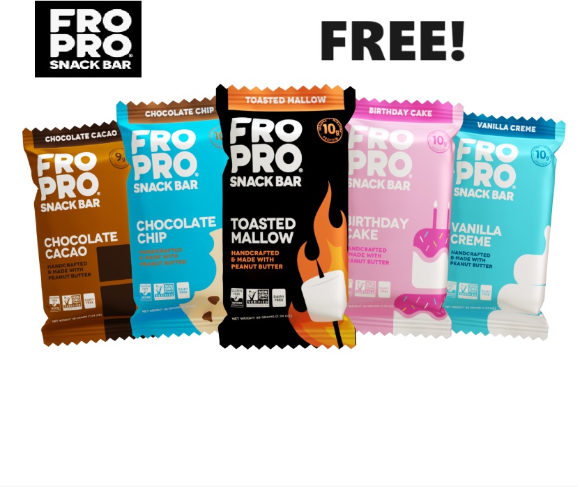 Image FREE FroPro Snack Bar