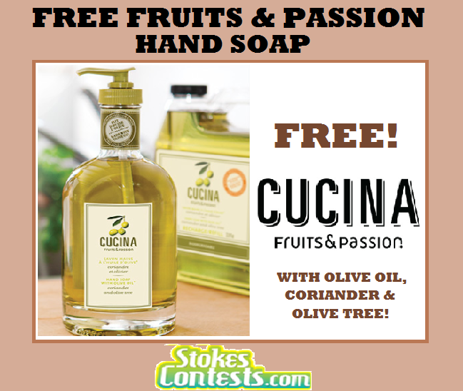 Image FREE Fruit & Passion Cucina Hand Soap