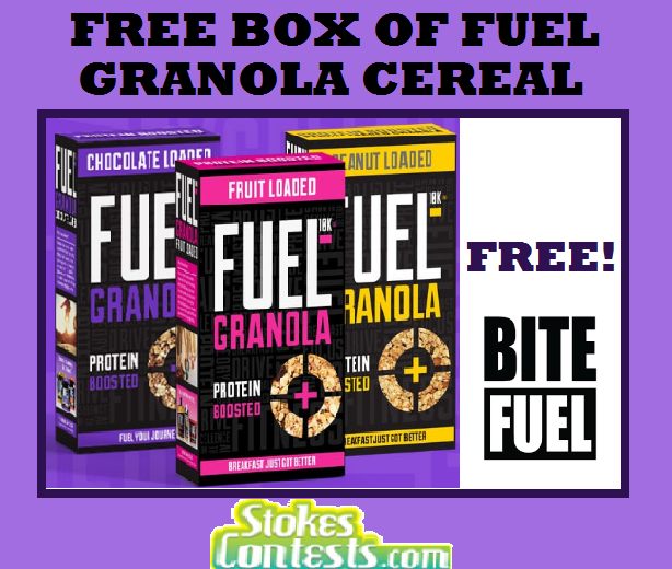 Image FREE BOX of Fuel 10K Granola Cereal