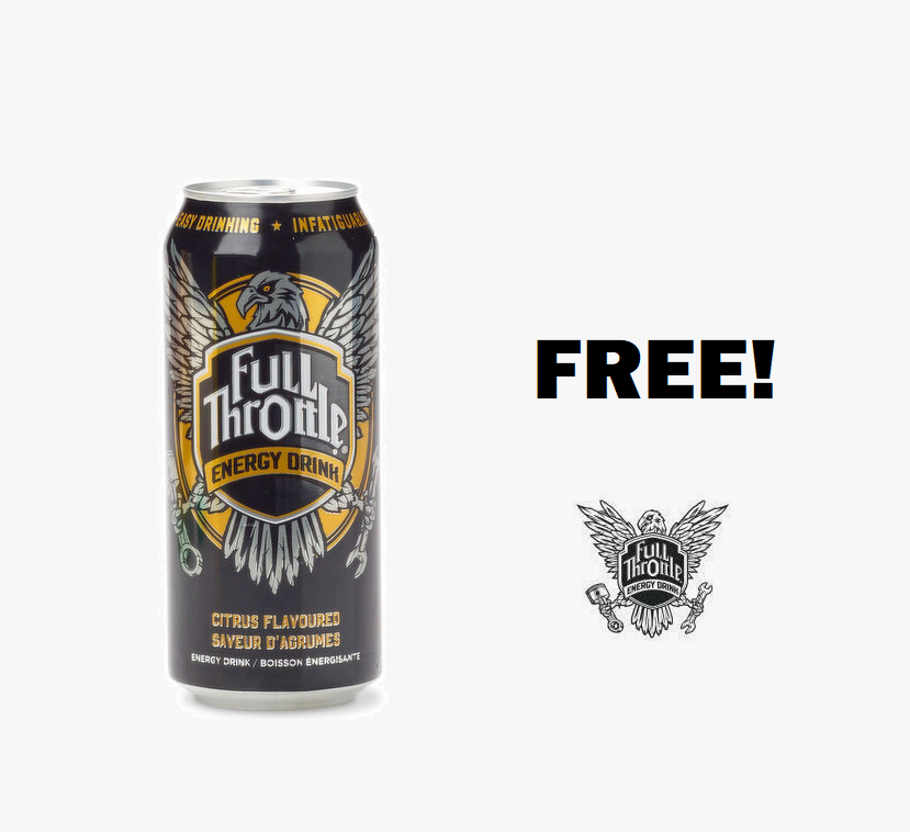 Image FREE Full Throttle Energy Drink! TODAY ONLY!
