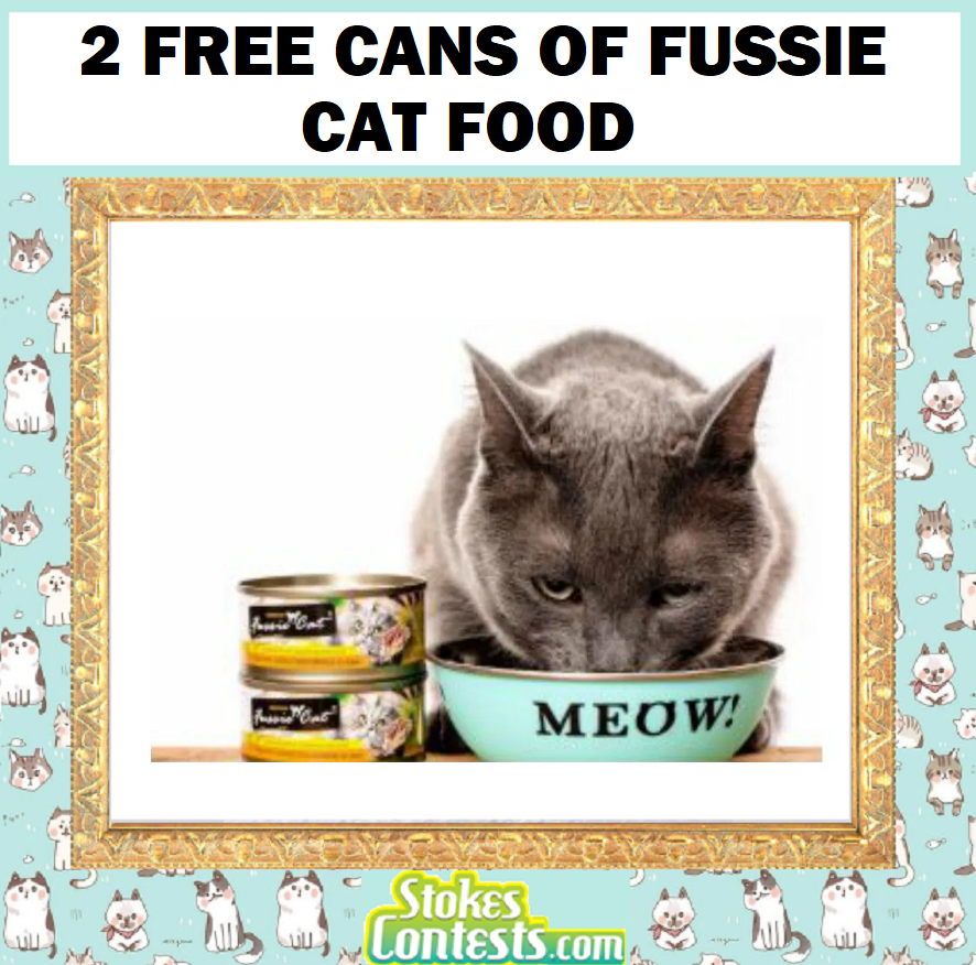 Image 2 FREE Cans of Fussie Cat Food