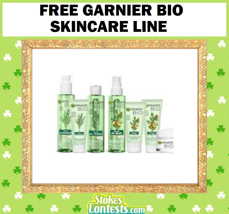 Image FREE Garnier Bio ORGANIC Skincare Line