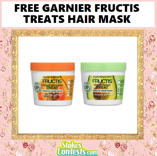 Image FREE Garnier Fructis Treats Hair Mask