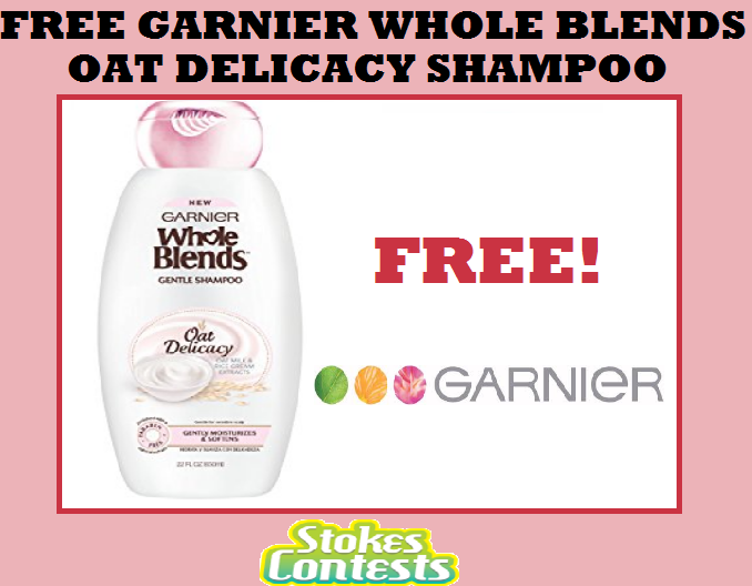 Image FREE Garnier Whole Blends Oat Delicacy Shampoo