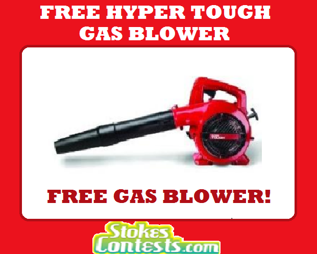 Image FREE Hyper Tough 2-Cycle 25cc Gas Blower